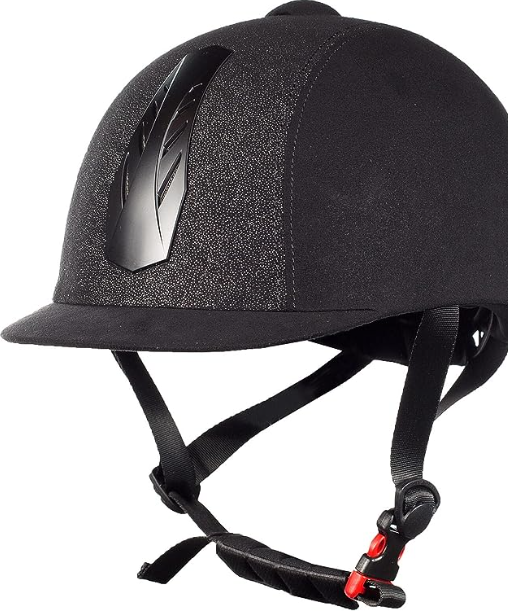 HORZE Femme et Enfant, Casque d'équitation Triton Galaxy VG1, réglable