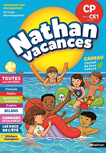 Cahier de vacances Nathan du CP vers CE1
