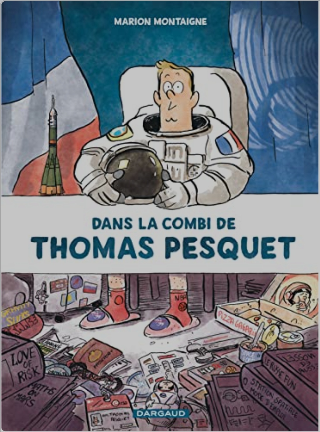 Dans la combi de Thomas Pesquet