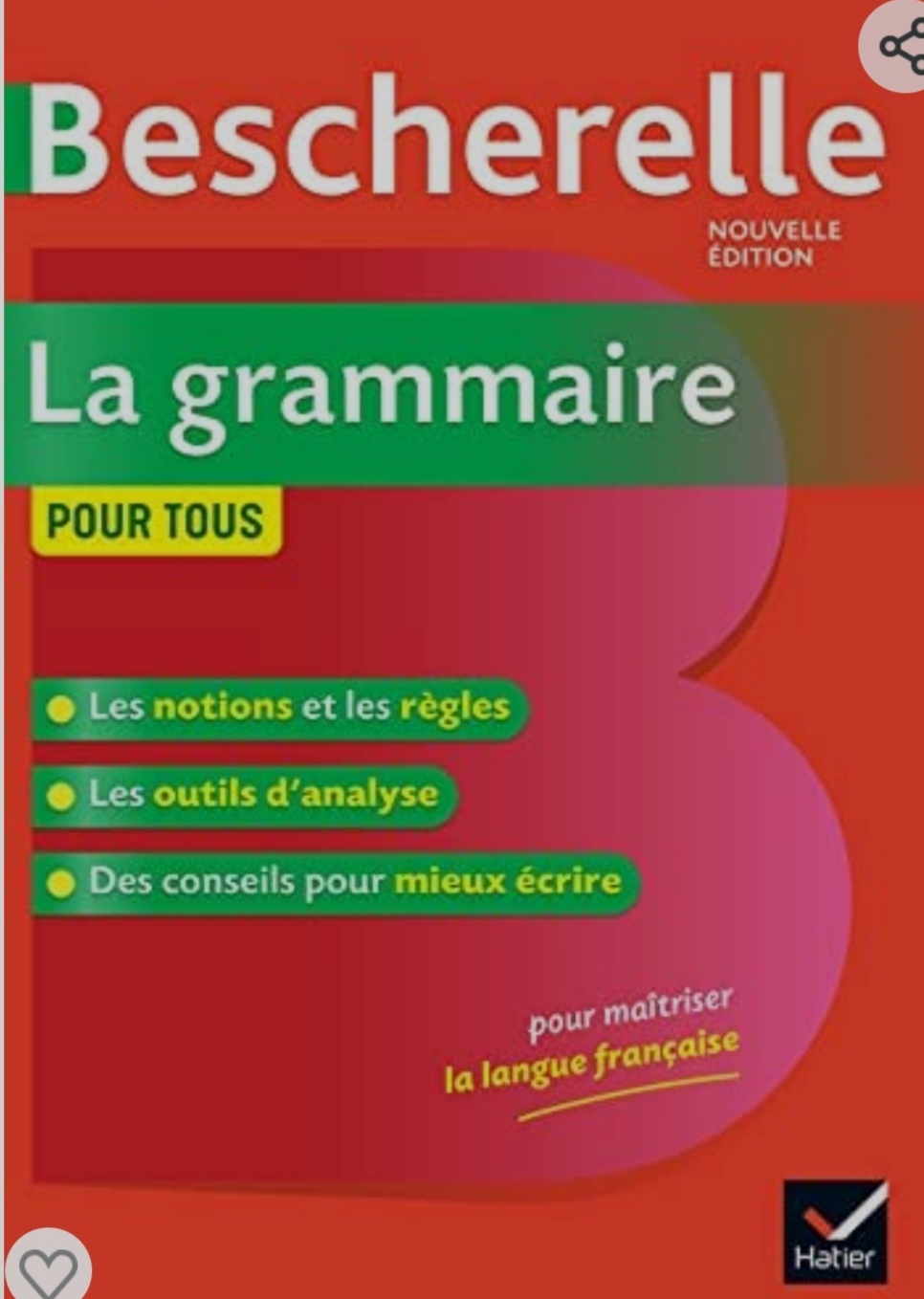 Bescherelle La grammaire pour tous