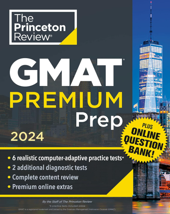 Princeton Review GMAT Premium Prep, 2024