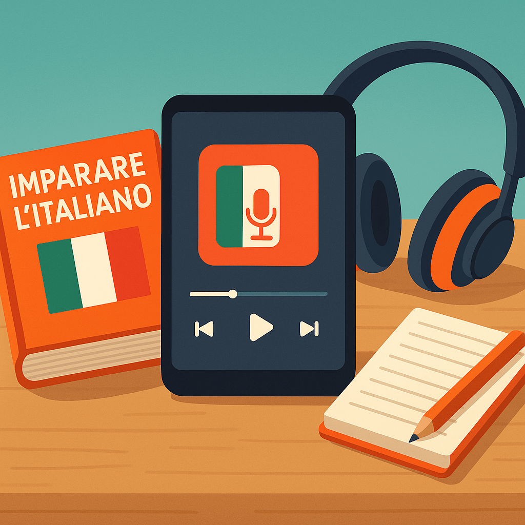 Les meilleurs podcasts pour apprendre l’italien : progressez en écoutant avec Audible