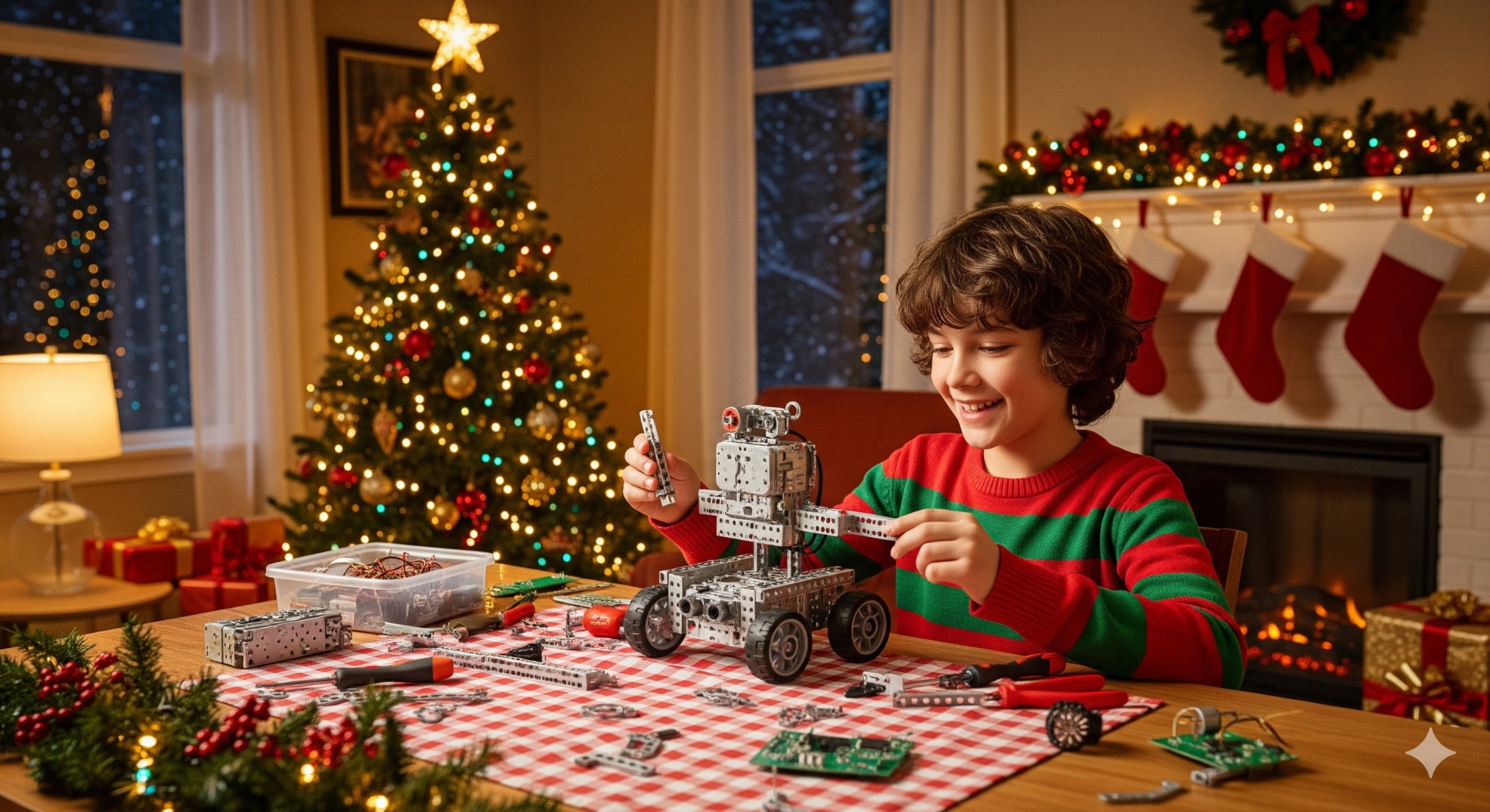 Plus qu'un jouet : 3 raisons d'offrir un kit de robot pour Noël 2025