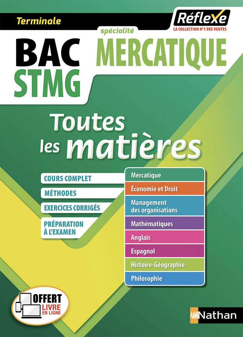 Toutes les matières Bac STMG Mercatique (Tle)