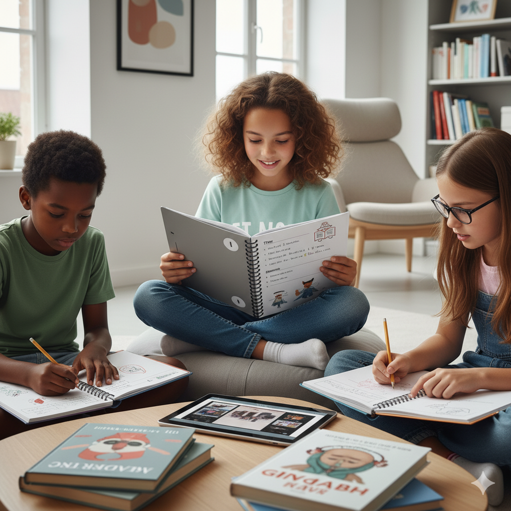 Carnet de Lecture Enfant : Le Compagnon Idéal pour Aimer Lire