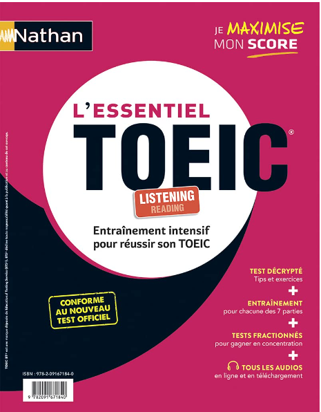 L'Essentiel TOEIC 2022 : Entraînement intensif pour réussir - TOEIC