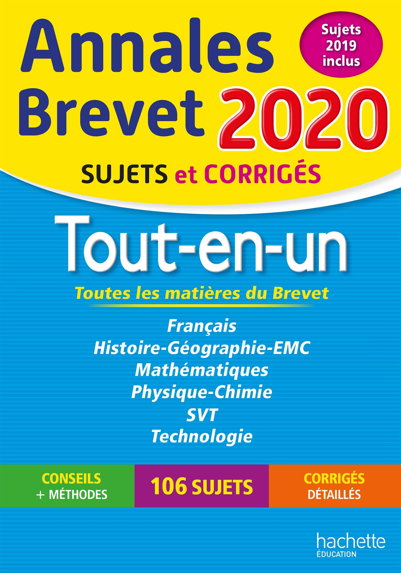 Annales du Brevet Les meilleurs livres pour réviser le brevet des