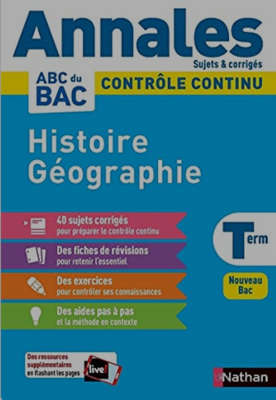Annales ABC du BAC 2023 - Histoire-Géographie