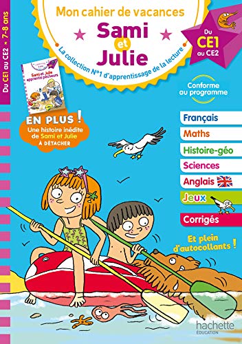 Sami et Julie - Du CE1 au CE2 - Cahier de vacances 2023