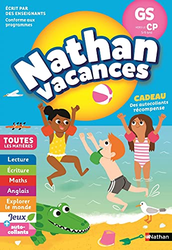 Cahier de Vacances Nathan GS vers CP