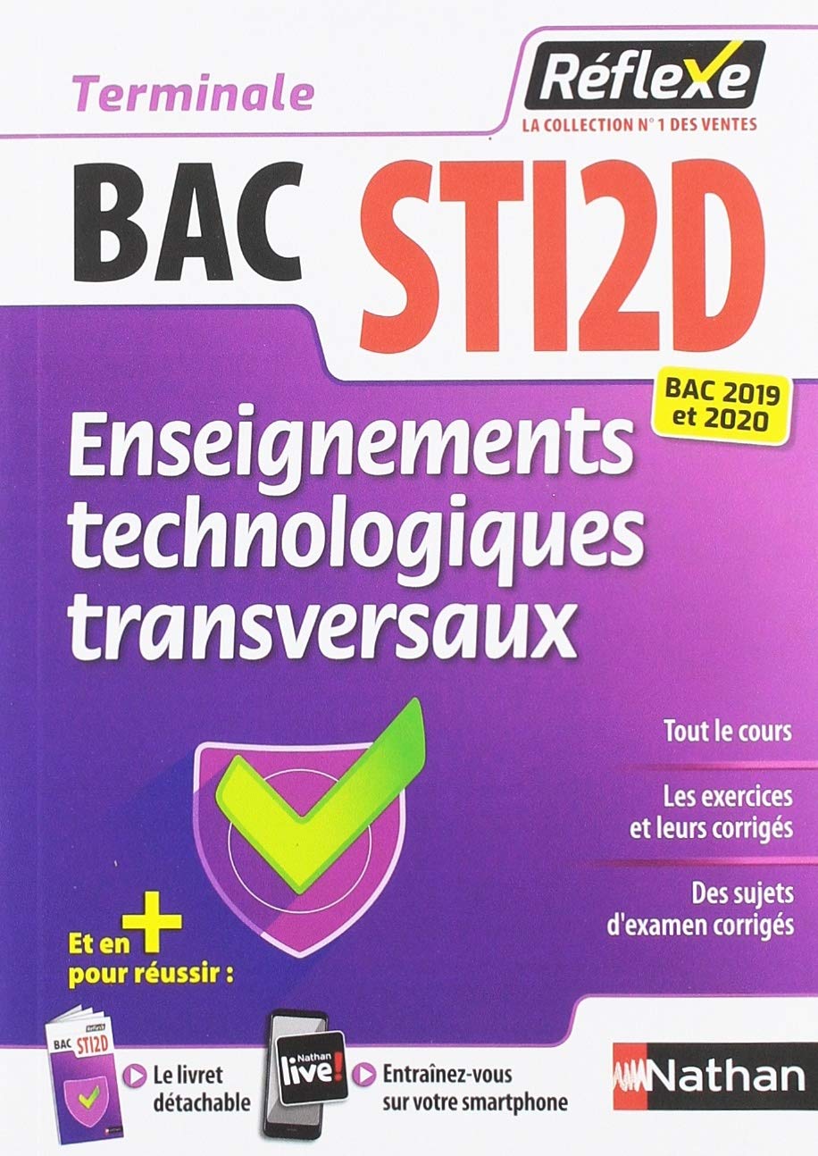 Enseignements technologiques transversaux Tle Bac STI2D