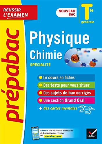 Physique-Chimie Tle générale (spécialité)